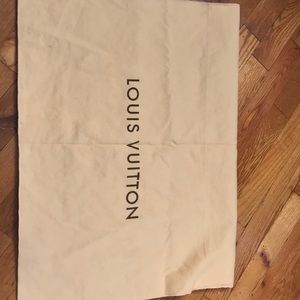 Louis Vuitton dust bag large